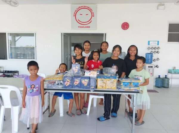 Thanks Giuseppe for this big donation of pasta.