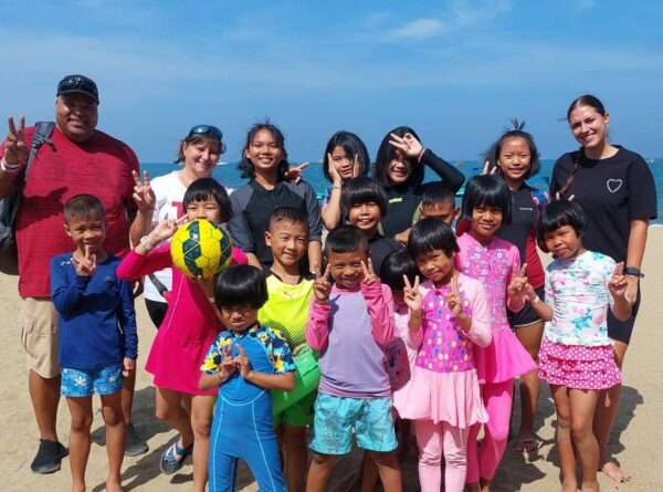 Super thanks to Mr. Allen for the beautiful day at the beach