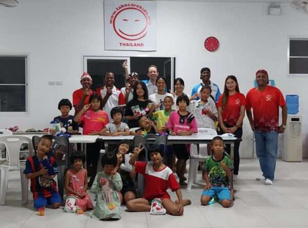 Thanks Bertie Foundation for the x mass socks for our children