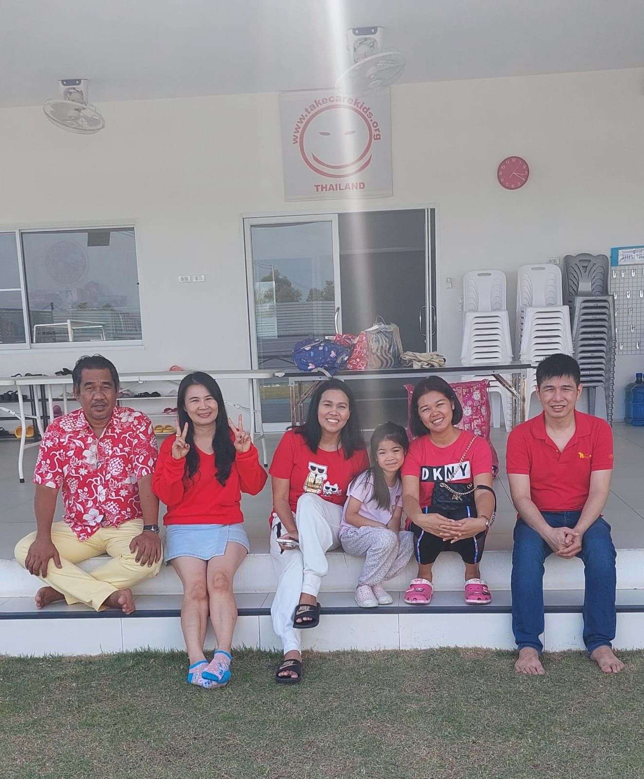 Thanks to mrs. Nok and friends for donating lots of used clothes.