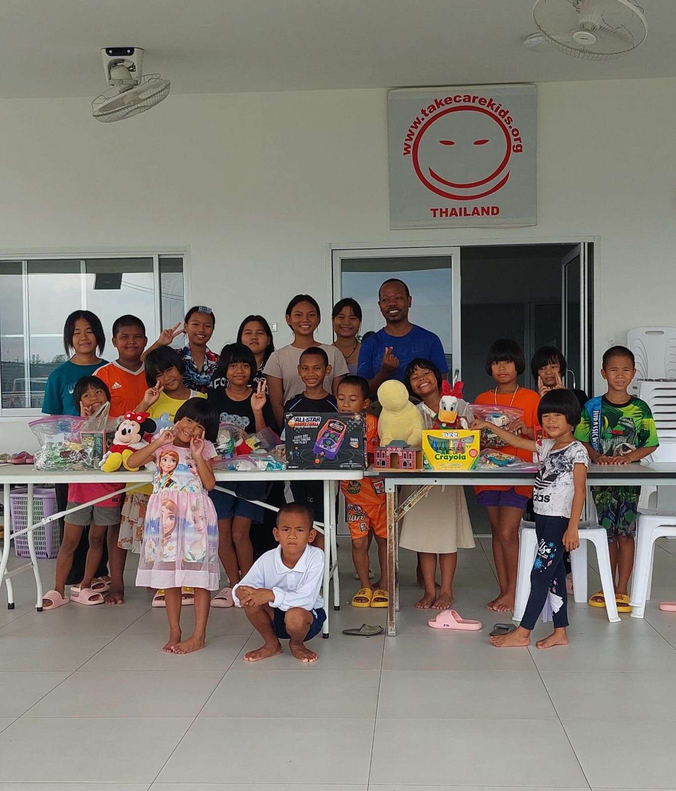 We appreciate the donation of used toys from the Bertie Foundation.