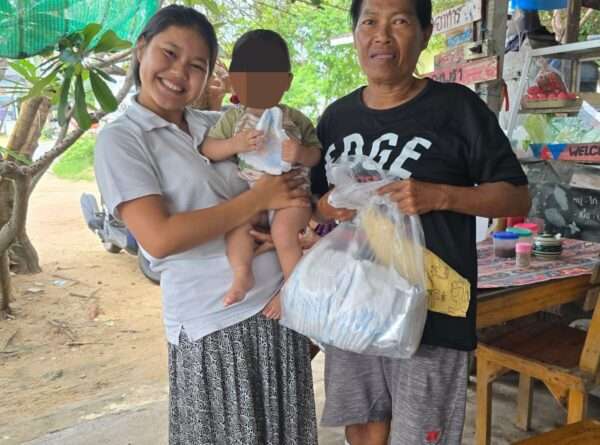 Helping Time and his family