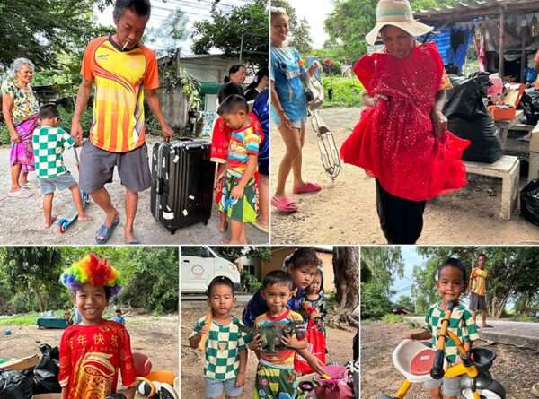 Another donation, more smiles