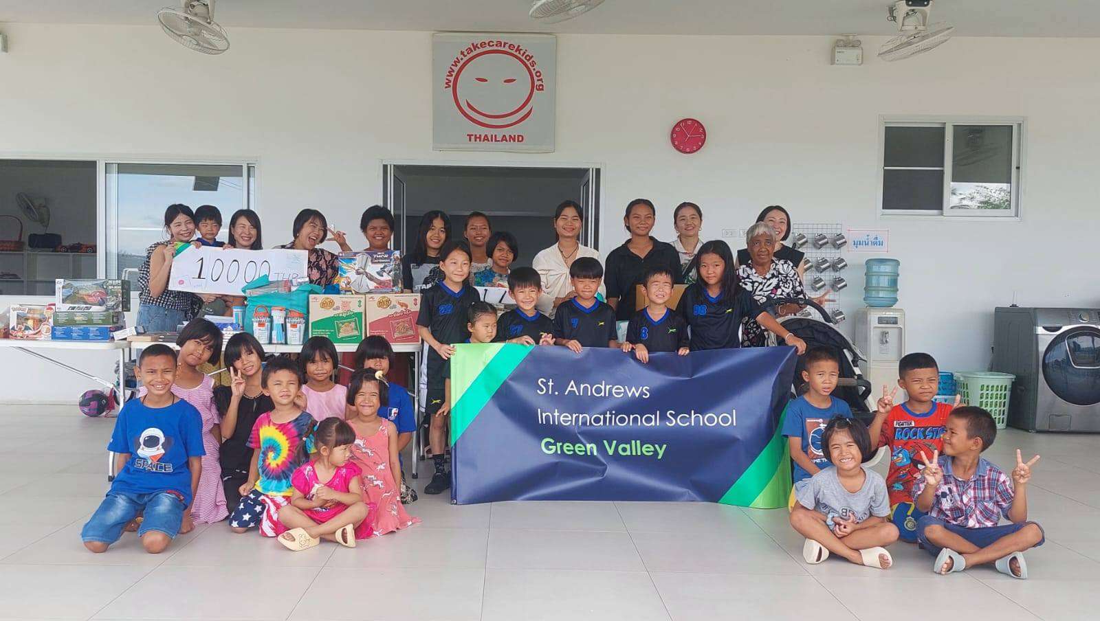 Japanese families from St. Andrews Green Valley