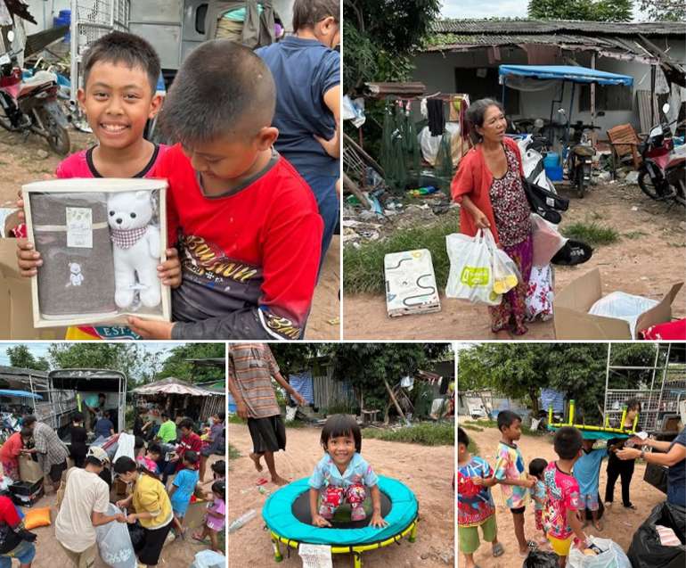 We collect second hand stuff in good condition