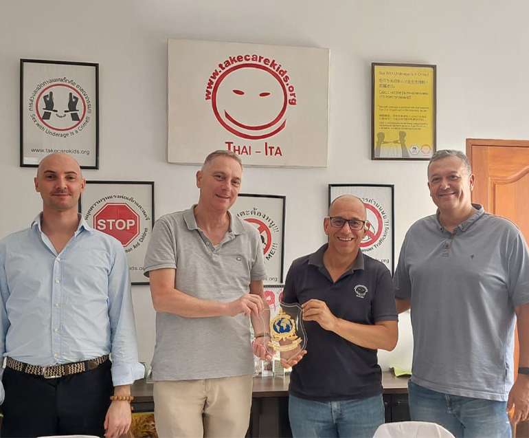 Giorgio Butini and team visited TCK