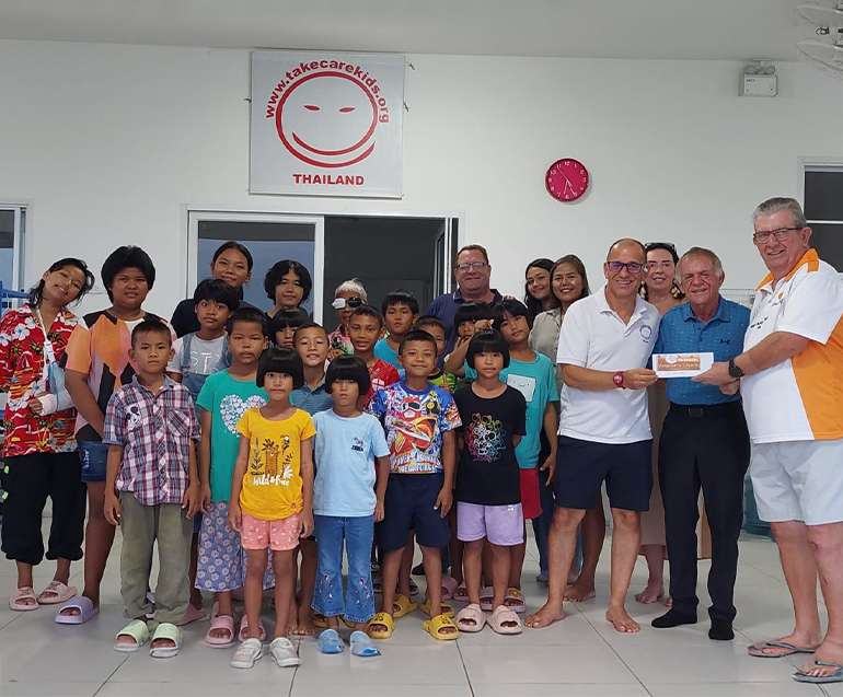 Amazing donations at “Breakfast for Charity”