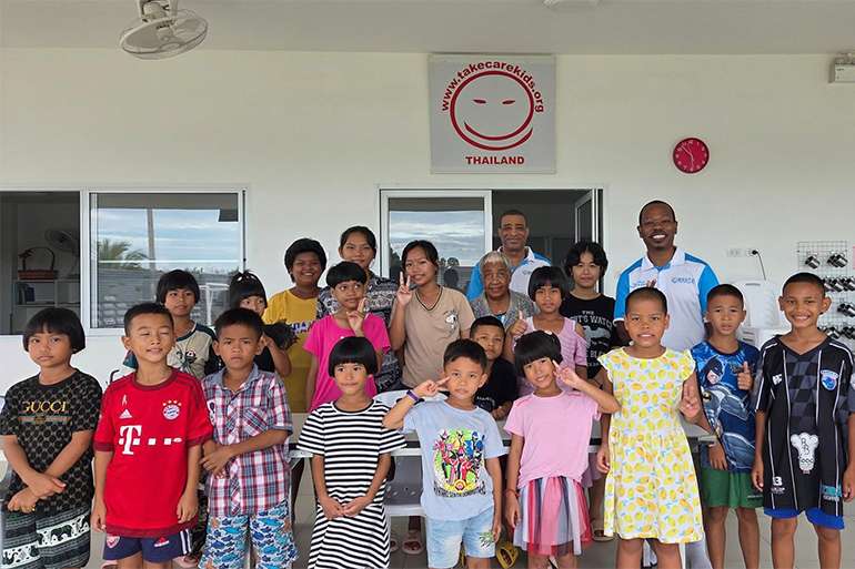 Bertie Foundation visiting TCK