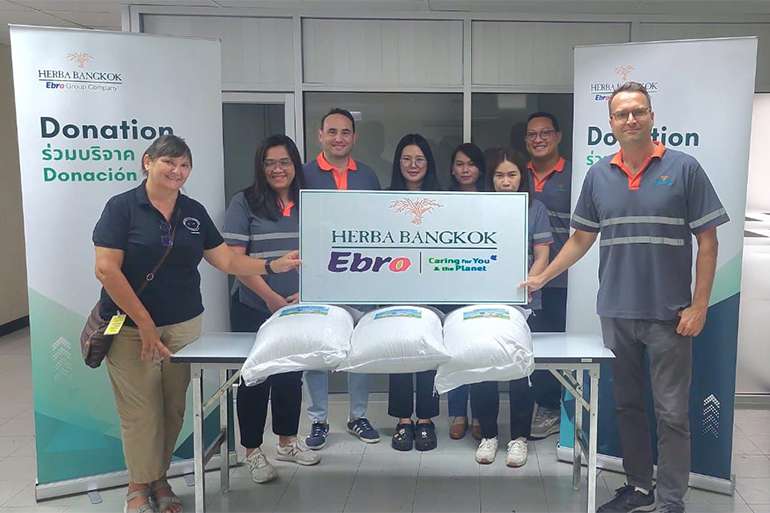 500kgs of rice from Herba Bangkok