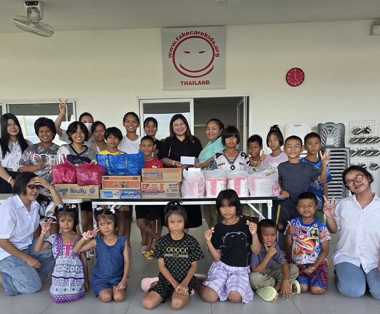 Thanks to Burapha University students