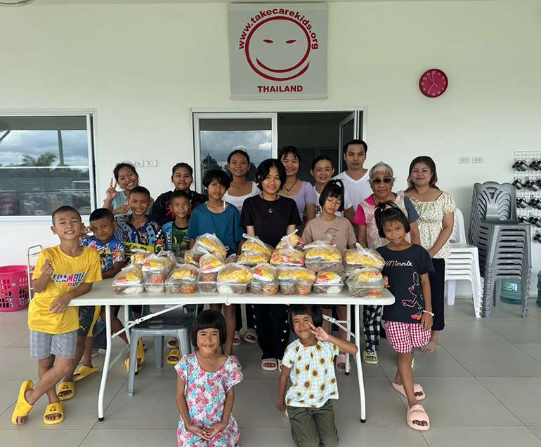 Thanks to K. Woraya’s family