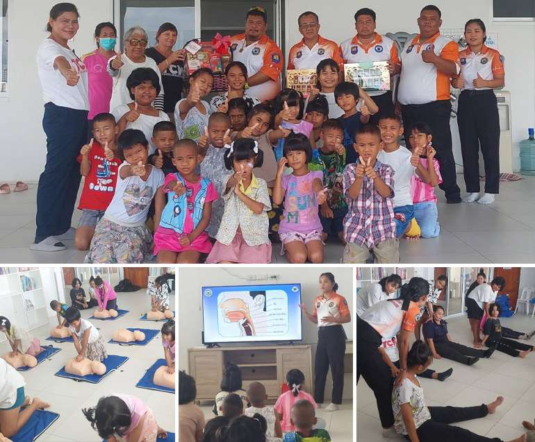 Prezioso intervento della Fondazione Sawang Boriboon