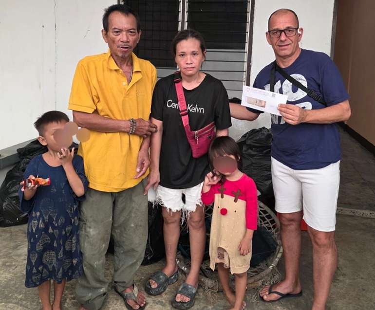 In aiuto alla famiglia di Orawan