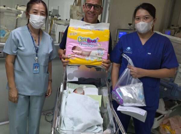 Milk and diapers for Awa