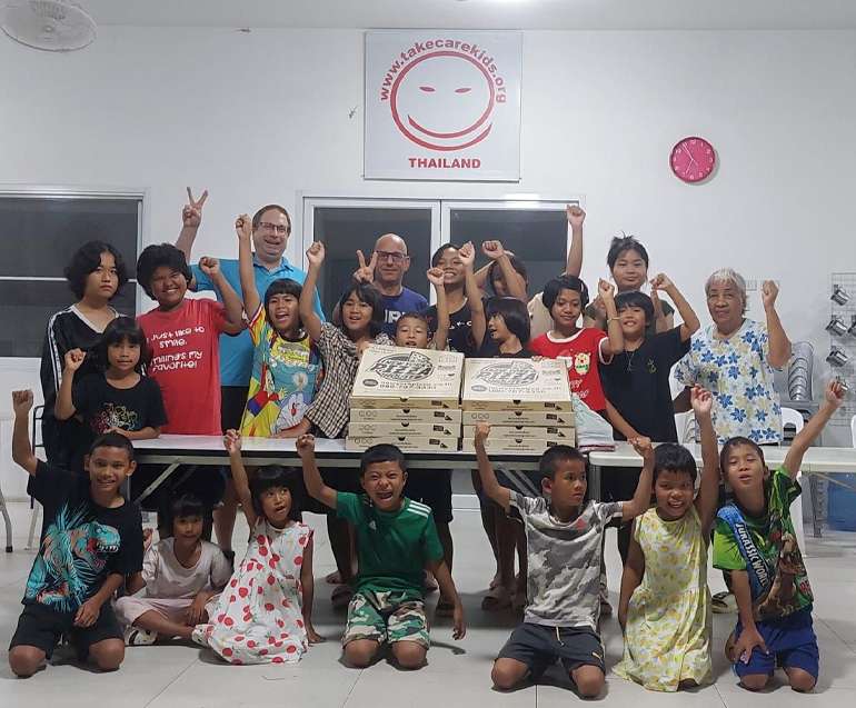 Grazie Marc per il sostegno e la pizza