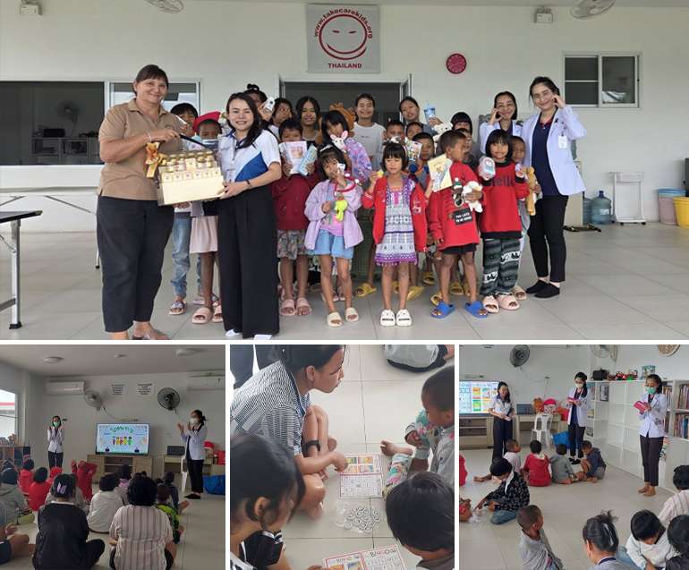 Dott.sse Nuengrutai e Panuchanad in visita dall’ospedale Bangkok Pattaya