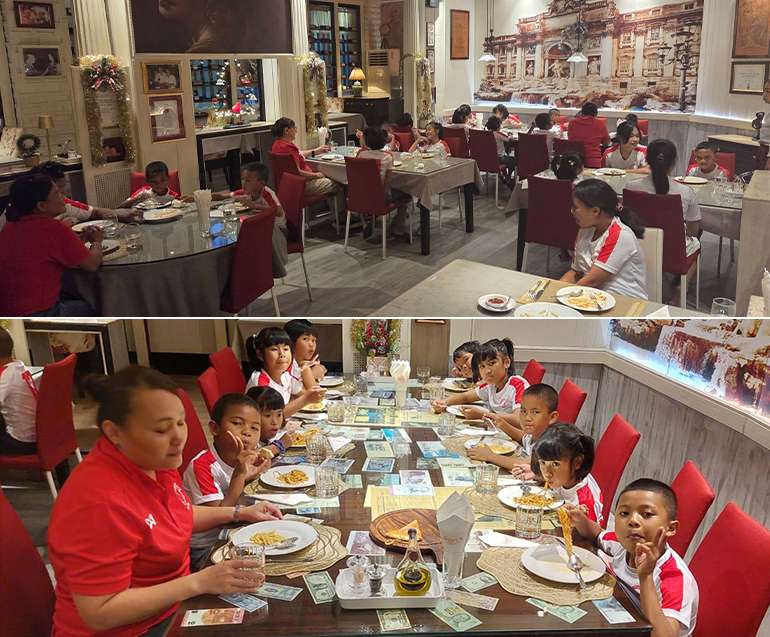 อาหารและบรรยากาศยอดเยี่ยมที่ร้าน Gian’s