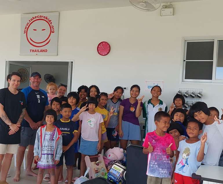 Gli insegnanti della Rugny School in visita