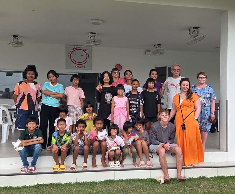 Laura, Jukka, Tuula and Kaapo: good old friends!