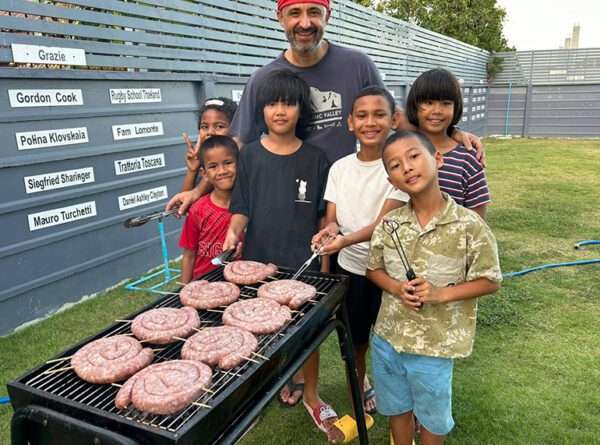 Bbq night by Tom, Laura and Sara