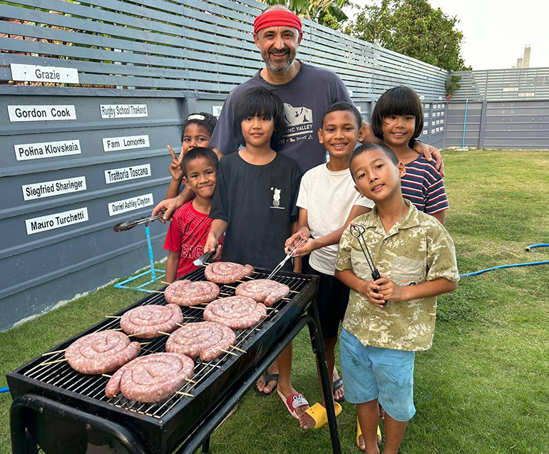 Bbq night by Tom, Laura and Sara