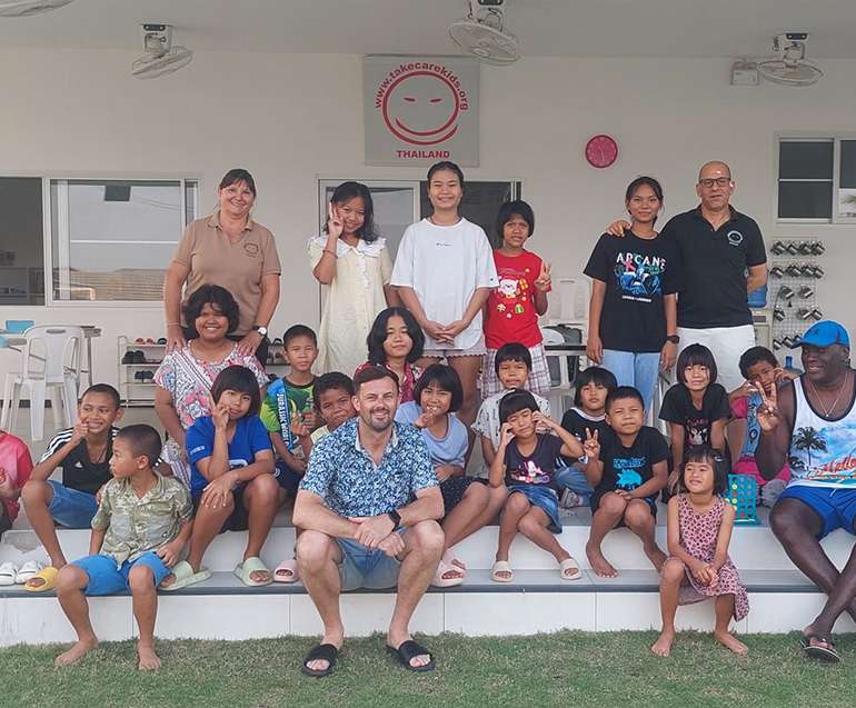 Gradita visita di Ian e Namdi