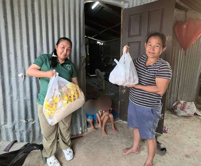 Helping families in needs