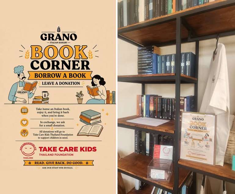 Great initiative by Grano Italian Bakery