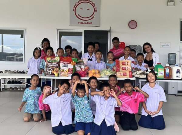 Huge donation by Mrs Khem